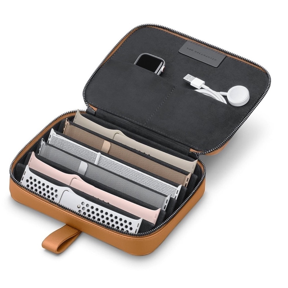 Vegan Leather The Watchband Portfolio Apple Watch Storage Case — image 2 of 8